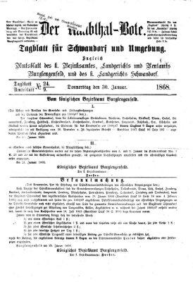 Der Naabthal-Bote Donnerstag 30. Januar 1868