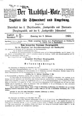 Der Naabthal-Bote Sonntag 9. Februar 1868