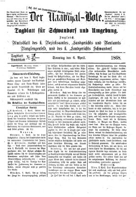 Der Naabthal-Bote Montag 6. April 1868