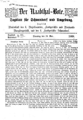 Der Naabthal-Bote Dienstag 19. Mai 1868