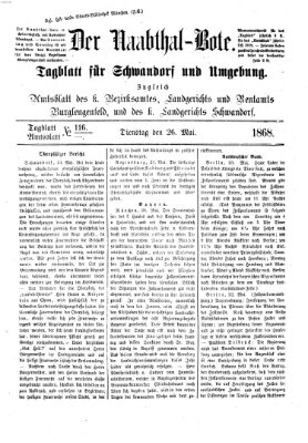 Der Naabthal-Bote Dienstag 26. Mai 1868