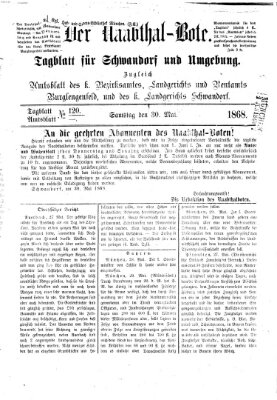 Der Naabthal-Bote Samstag 30. Mai 1868