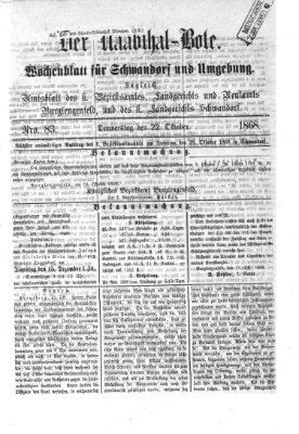 Der Naabthal-Bote Donnerstag 22. Oktober 1868