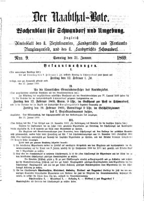 Der Naabthal-Bote Sonntag 31. Januar 1869