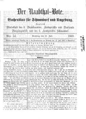 Der Naabthal-Bote Sonntag 11. Juli 1869