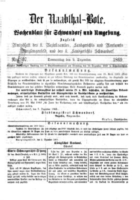 Der Naabthal-Bote Donnerstag 9. Dezember 1869