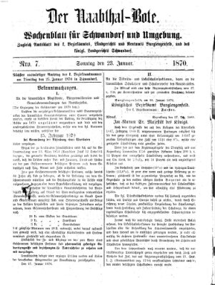 Der Naabthal-Bote Sonntag 23. Januar 1870