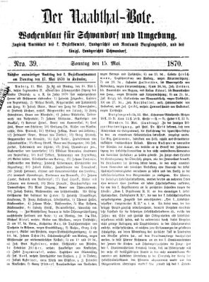 Der Naabthal-Bote Sonntag 15. Mai 1870