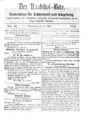 Der Naabthal-Bote Donnerstag 19. Mai 1870