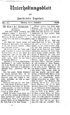 Zweibrücker Tagblatt Sonntag 5. September 1869