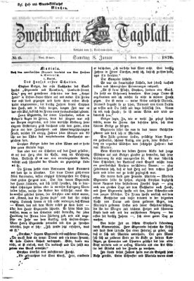 Zweibrücker Tagblatt Samstag 8. Januar 1870