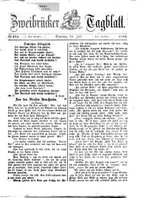 Zweibrücker Tagblatt Montag 24. Januar 1870