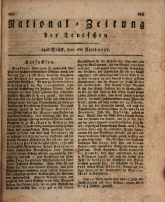 National-Zeitung der Deutschen Donnerstag 6. April 1797