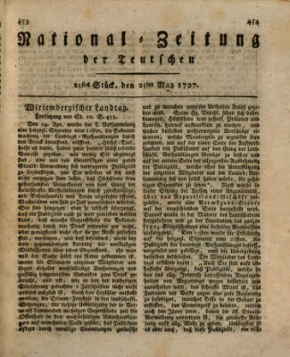 National-Zeitung der Deutschen Donnerstag 25. Mai 1797