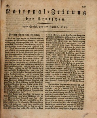 National-Zeitung der Deutschen Donnerstag 6. Juli 1797