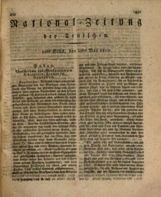 National-Zeitung der Deutschen Donnerstag 29. Mai 1800