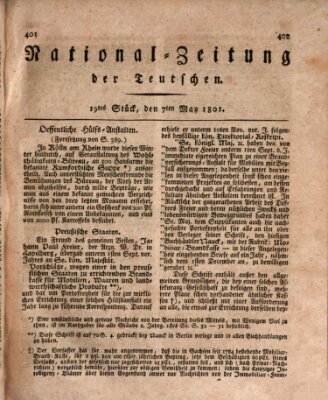 National-Zeitung der Deutschen Donnerstag 7. Mai 1801