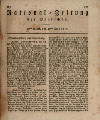 National-Zeitung der Deutschen Mittwoch 26. Mai 1819