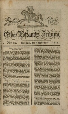 Frankfurter Ober-Post-Amts-Zeitung Mittwoch 9. November 1814