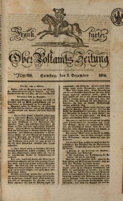 Frankfurter Ober-Post-Amts-Zeitung Samstag 3. Dezember 1814