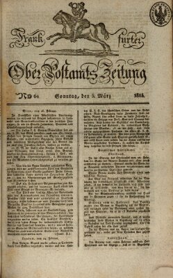 Frankfurter Ober-Post-Amts-Zeitung Sonntag 5. März 1815