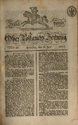 Frankfurter Ober-Post-Amts-Zeitung Sonntag 16. Juli 1815