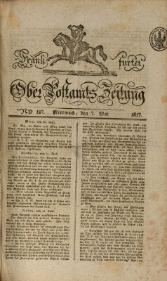 Frankfurter Ober-Post-Amts-Zeitung Mittwoch 7. Mai 1817