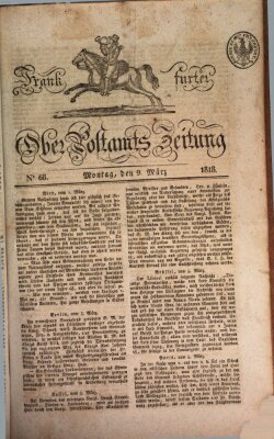 Frankfurter Ober-Post-Amts-Zeitung Montag 9. März 1818