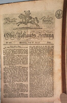 Frankfurter Ober-Post-Amts-Zeitung Montag 27. April 1818