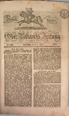 Frankfurter Ober-Post-Amts-Zeitung Freitag 1. Mai 1818