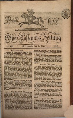 Frankfurter Ober-Post-Amts-Zeitung Mittwoch 6. Mai 1818