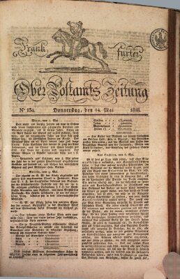 Frankfurter Ober-Post-Amts-Zeitung Donnerstag 14. Mai 1818