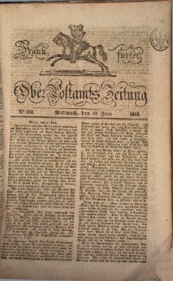 Frankfurter Ober-Post-Amts-Zeitung Mittwoch 10. Juni 1818