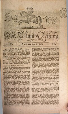 Frankfurter Ober-Post-Amts-Zeitung Dienstag 6. Juli 1819