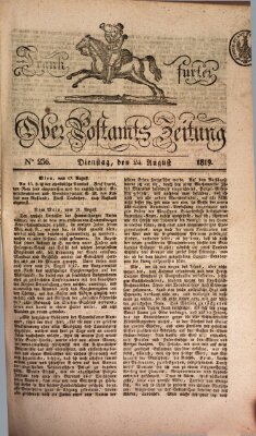 Frankfurter Ober-Post-Amts-Zeitung Dienstag 24. August 1819