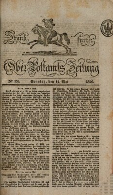 Frankfurter Ober-Post-Amts-Zeitung Sonntag 14. Mai 1820