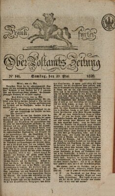 Frankfurter Ober-Post-Amts-Zeitung Samstag 20. Mai 1820