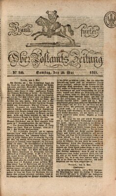 Frankfurter Ober-Post-Amts-Zeitung Samstag 26. Mai 1821