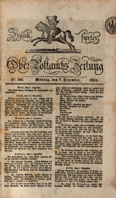 Frankfurter Ober-Post-Amts-Zeitung Montag 9. Dezember 1822