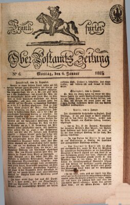 Frankfurter Ober-Post-Amts-Zeitung Montag 6. Januar 1823