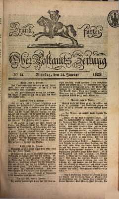 Frankfurter Ober-Post-Amts-Zeitung Dienstag 14. Januar 1823