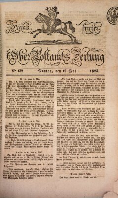 Frankfurter Ober-Post-Amts-Zeitung Montag 12. Mai 1823