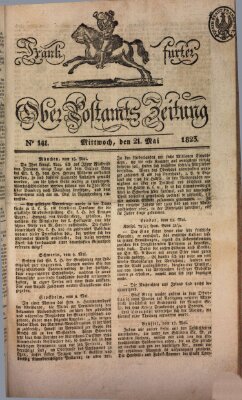 Frankfurter Ober-Post-Amts-Zeitung Mittwoch 21. Mai 1823