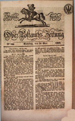 Frankfurter Ober-Post-Amts-Zeitung Samstag 24. Mai 1823