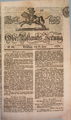 Frankfurter Ober-Post-Amts-Zeitung Dienstag 10. Juni 1823