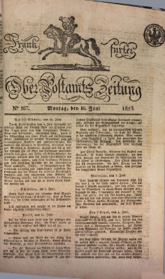 Frankfurter Ober-Post-Amts-Zeitung Montag 16. Juni 1823