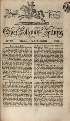 Frankfurter Ober-Post-Amts-Zeitung Montag 3. November 1823