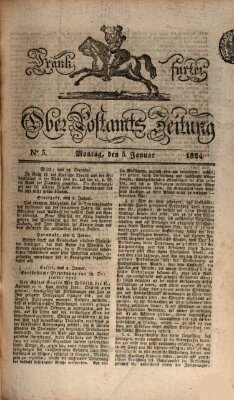 Frankfurter Ober-Post-Amts-Zeitung Montag 5. Januar 1824