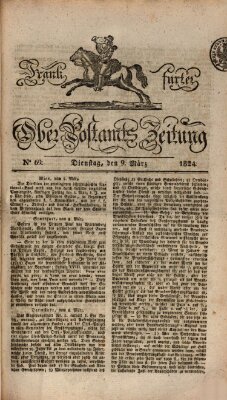 Frankfurter Ober-Post-Amts-Zeitung Dienstag 9. März 1824