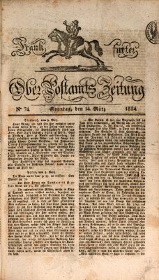 Frankfurter Ober-Post-Amts-Zeitung Sonntag 14. März 1824